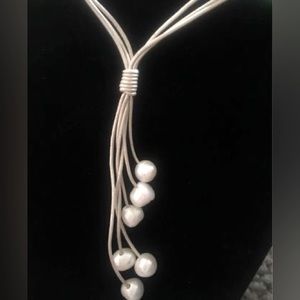 Multi Strand Pearl Necklace